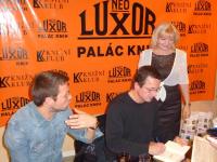 Book signing for ČSOB – Michal Viewegh – Neoluxor, November 2011