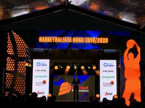 Vyhlášení basketbalisty roku 2020